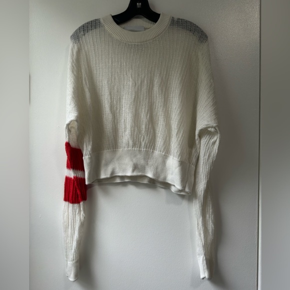 Valentine Witmuur Materialists Sheer Sweater Sz S - Picture 2 of 14